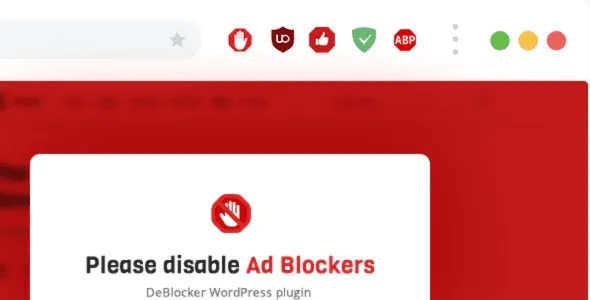 DeBlocker v3.4.4 - Anti AdBlock for WordPress Free Download