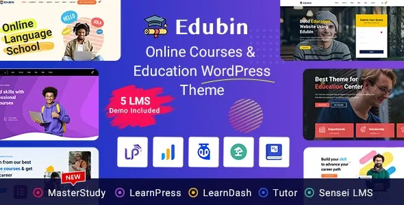 Edubin - Education LMS WordPress Theme