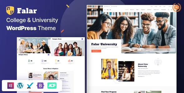 Falar - College University Elementor WordPress Theme