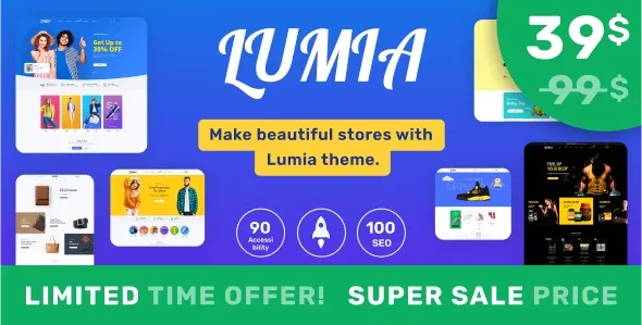 Lumia - Multipurpose Shopify Theme OS 2.0 - Multilanguage - RTL Support Free Download