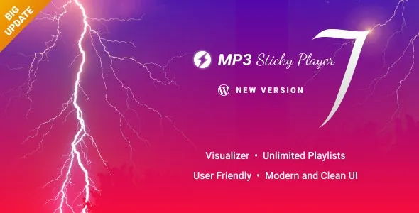 MP3 Sticky Player v8.0 - Wordpress Plugin Nulled