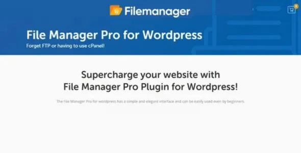 WP File Manager PRO v8.3.8 nulled