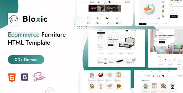 Bloxic - Furniture Store HTML Template