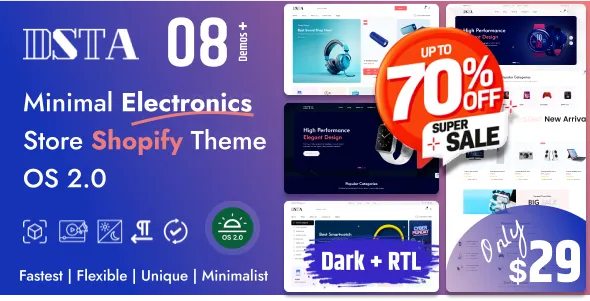 Dsta - Minimal Shopify Theme OS 2.0