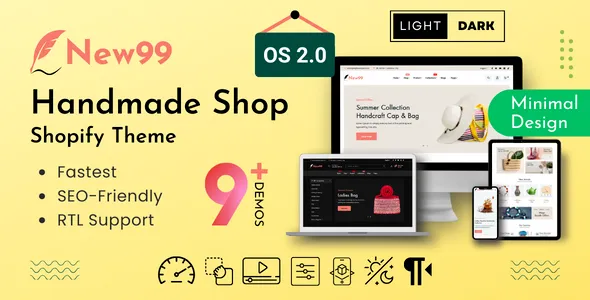 New99 - Handmade Shop Shopify Theme OS 2.0