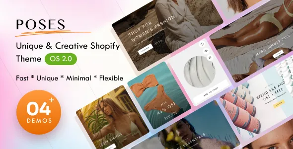 Poses - Cosmetics & Swimwear Shopify Theme OS 2.0