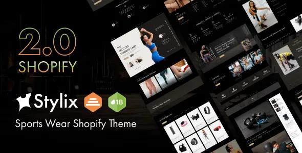 Stylix - Sports & Gym Clothing Shopify theme