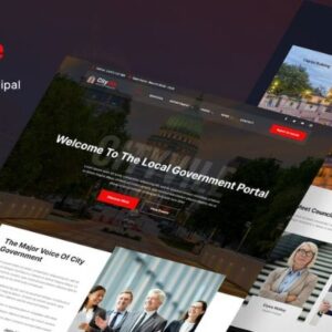 Cityvile City Government WordPress Theme Free Download